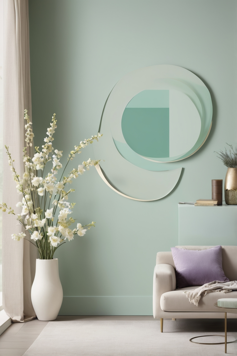 Seafoam Green, Amethyst, Home Decorating, Home Interior Design, Interior Design Space Planning