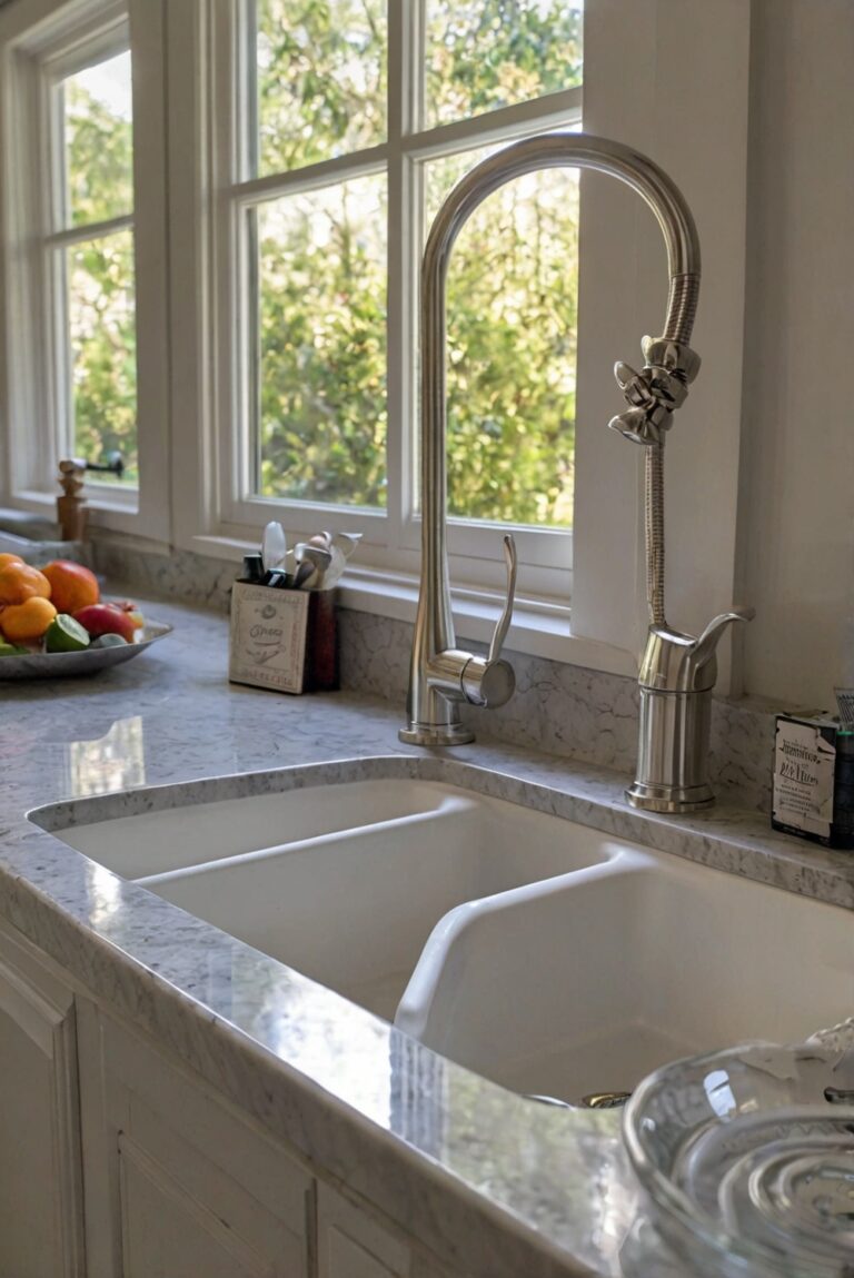 double-bowl sinks, single-bowl sinks, kitchen sink, sink comparison, sink benefits, undermount sink, farmhouse sink home decorating, home interior design, interior design space planning, decorating interiors, kitchen designs, living room interior, primer paint for walls