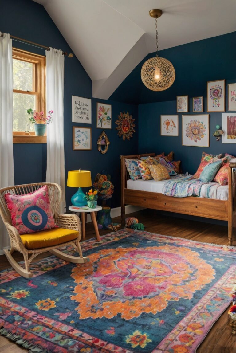 bedroom design ideas, room decor inspiration, children's room design, whimsical bedroom decor, kids room decorating, playful bedroom design, colorful bedroom makeover